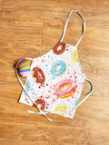 Unicorn/Doughnut Apron with silicone cupcake liners