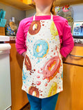 Unicorn/Doughnut Apron with silicone cupcake liners