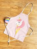 Unicorn/Doughnut Apron with silicone cupcake liners