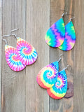 Tie Dye Earrings