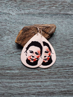 Horror film earrings