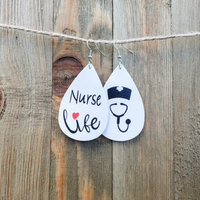 Nurse Life Earrings